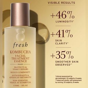 Fresh kombucha facial treatment essence